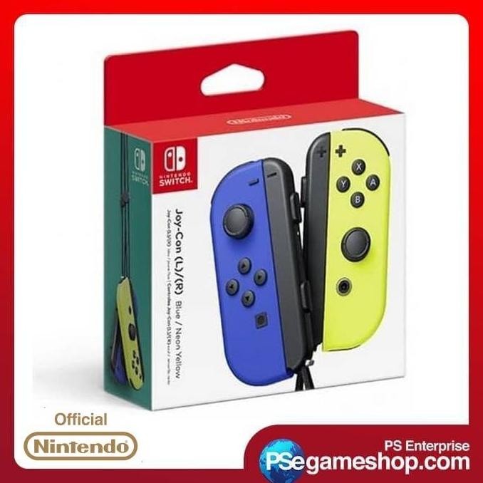 

PROMO NINTENDO SWITCH JOY CON (BLUE/NEON YELLOW)