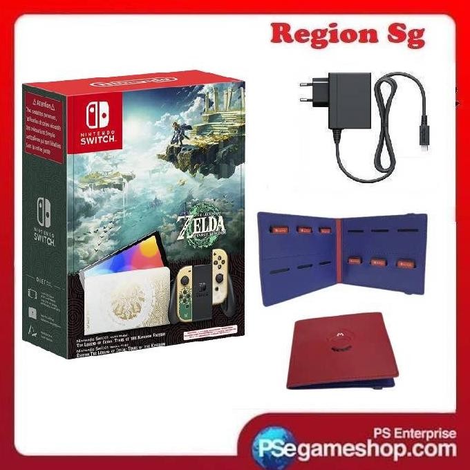 

PROMO NINTENDO SWITCH CONSOLE OLED THE LEGEND OF ZELDA: TEARS OF THE KINGDOM