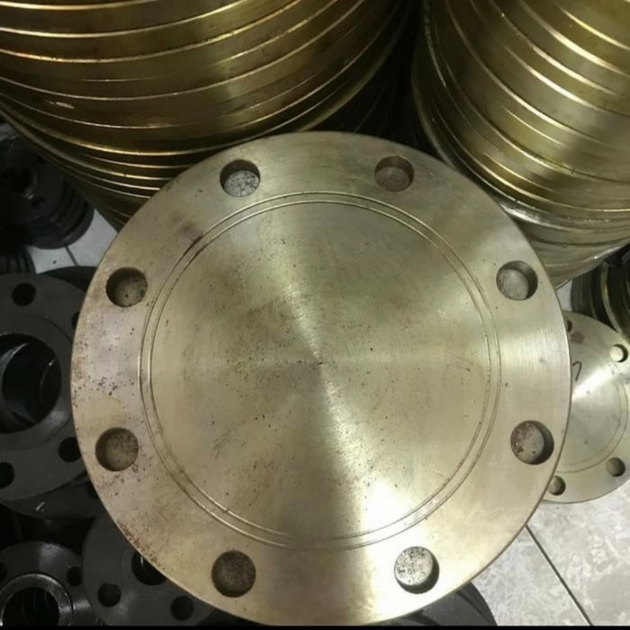 flange buta besi 4 inch jis 10k / flange blind besi