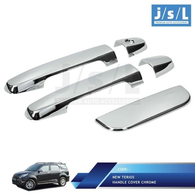 DAIHATSU TERIOS / RUSH PEGANGAN PINTU MOBIL JSL/HANDLE COVER CHROME