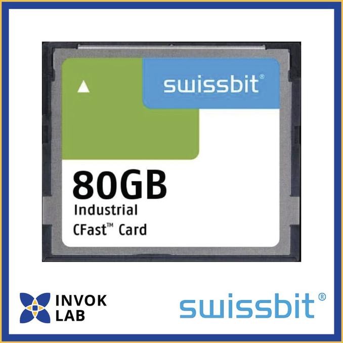 

PROMO SWISSBIT INDUSTRIAL CFAST CARDS F-86 3D NAND PSLC 80 GB