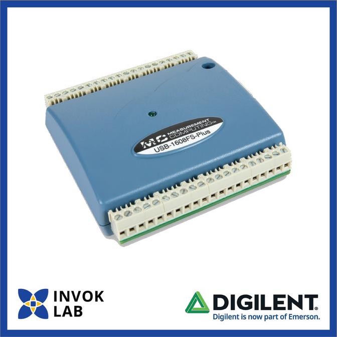 

PROMO DIGILENT MCC USB-1608FS-PLUS: SIMULTANEOUS USB DAQ DEVICE