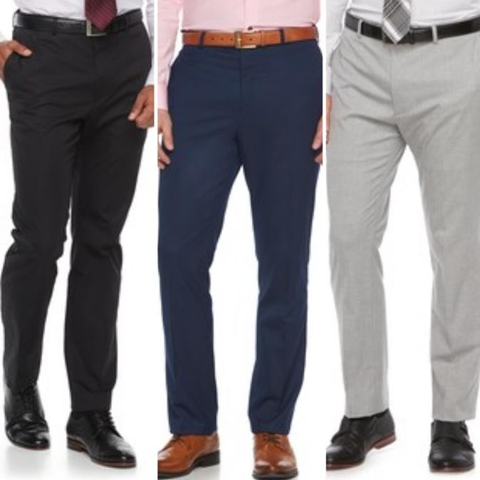 Celana Bahan Kantor Kerja Apt. 9 Premier Flex Original Original Terlaris