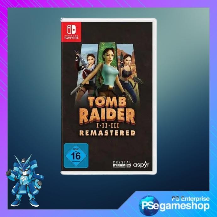 

PROMO NINTENDO SWITCH TOMB RAIDER I-III REMASTERED / TOMBRAIDER I III / TOMB RAIDER 1 3