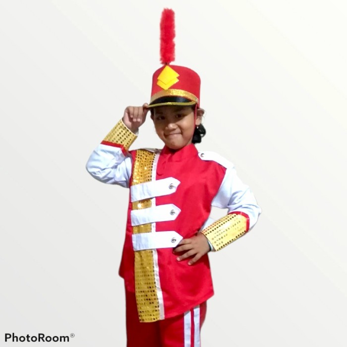 Baju Seragam Drumband Marchingband / Kostum Drumband Anak