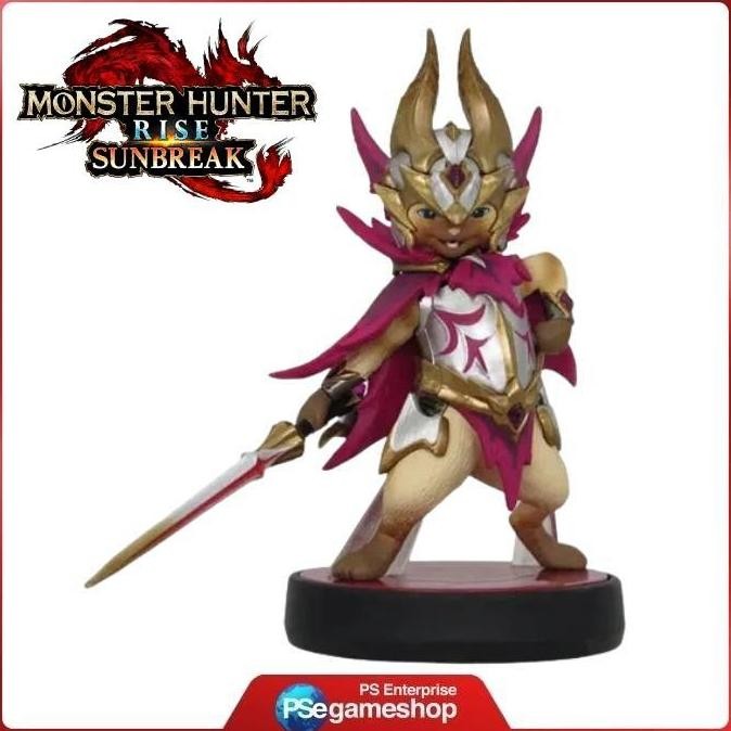 

PROMO AMIIBO MONSTER HUNTER SUNBREAK MALZENO FELYNE CAT / OTOMO A MERUZENEKO