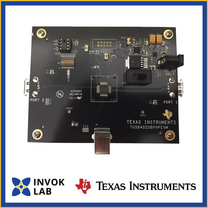 

PROMO TEXAS INSTRUMENTS TUSB4020BPHPEVM EVALUATION BOARD INTERFACE TUSB4020B USB 2.0, OPTIONAL SERIAL EEPROM/SMBUS HOST, HUB CONFIG SIX SWITCHES