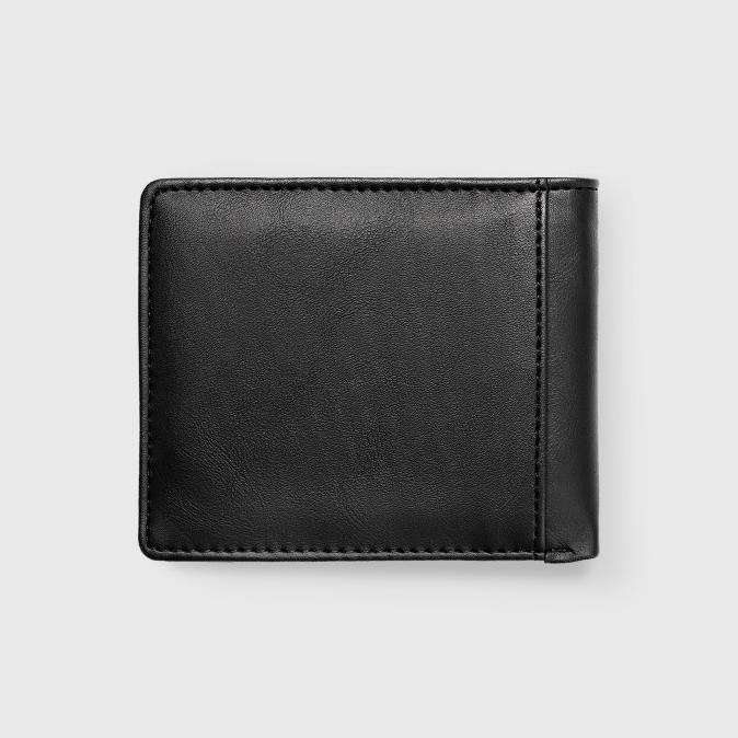 VONA Jet Wallet - Dompet Pria Lipat Kulit PU H24M