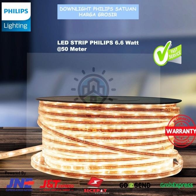 Philips Dli Led Strip Hv Led Strip 31087 6.6W 6,6W 6.6Watt 6,6Watt 50M Original Terlaris