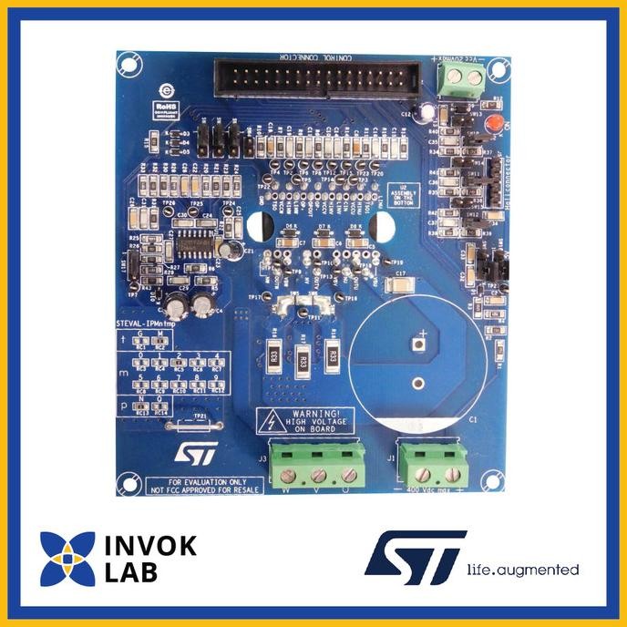 

PROMO STMICROELECTRONICS STEVAL-IPMNM2N EVALUATION BOARD STIPN2M50T-H SLLIMM-NANO MOTOR DRIVE MODULE, 1.2A, 100W, 125V - 400V INPUT