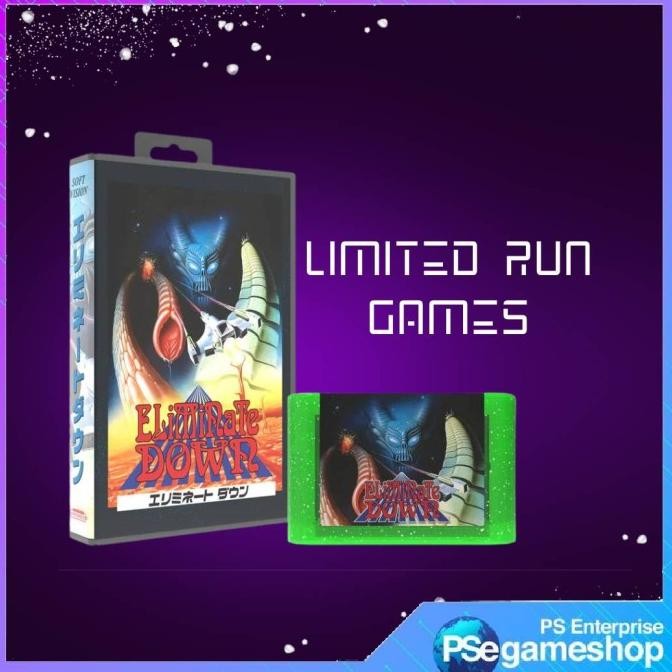 

PROMO GENESIS ELIMINATE DOWN COLLECTOR CARTRIDGE LIMITED RUN GAMES