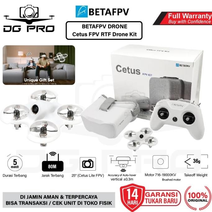 Betafpv Cetus Fpv Rtf Drone Kit For Brushed Racing Drone Original Original Terlaris
