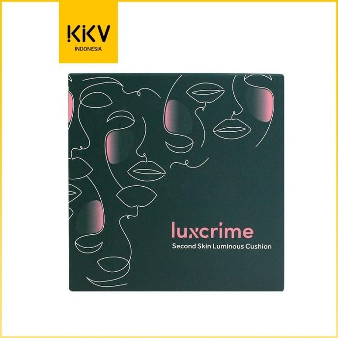 KKV - Bedak Makeup Luxcrime 2nd Skin Luminous Cushion - Honey 10g