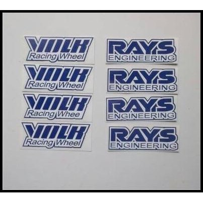 

DISKON STICKER VOLK RAYS BIRU !!!!!!