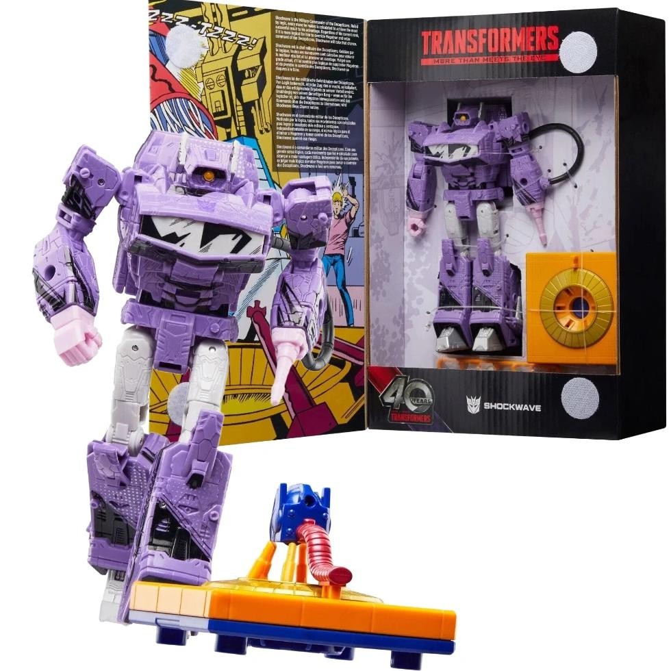 in stock transformers generations comic edition shockwave action figure model toy collection hobby g