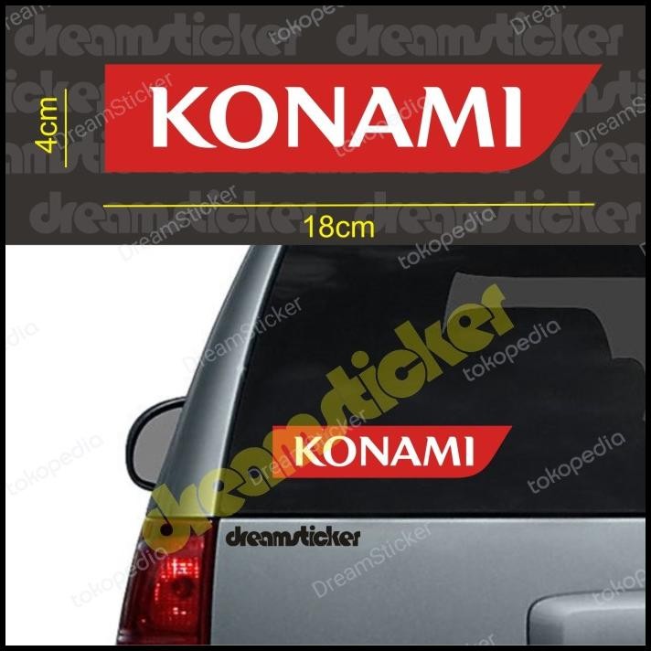 

TERMURAH CUTTING STICKER KONAMI LOGO STIKER !!!!!!
