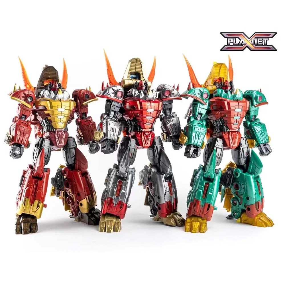 new transformation toys planet x px-05 px-05m px-05g px-05r foc slug slag dinobot quirinus action fi