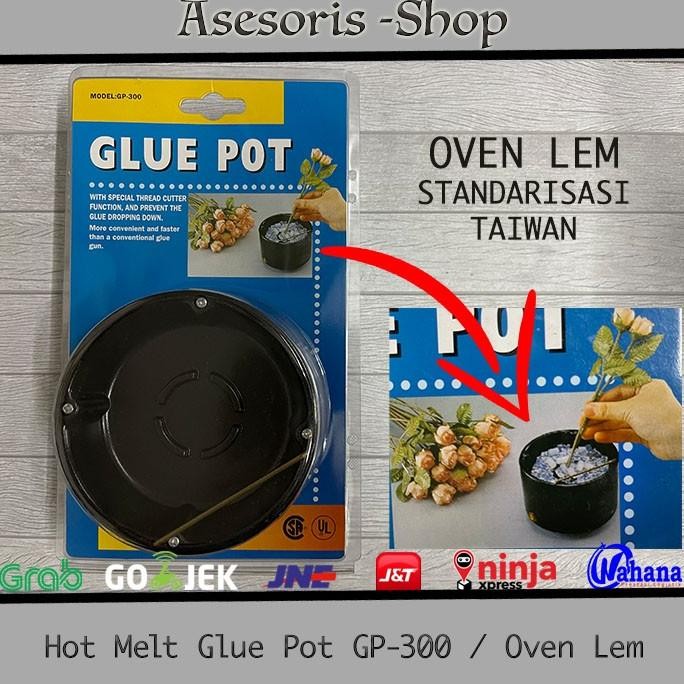 

Hot Melt Glue Pot GP-300 | Oven Lem Glue Pot Standarisasi Taiwan