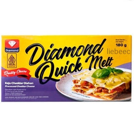 

Diamond Qui Melt Cheee Eju Cheddar 180Gr 180 Gr
