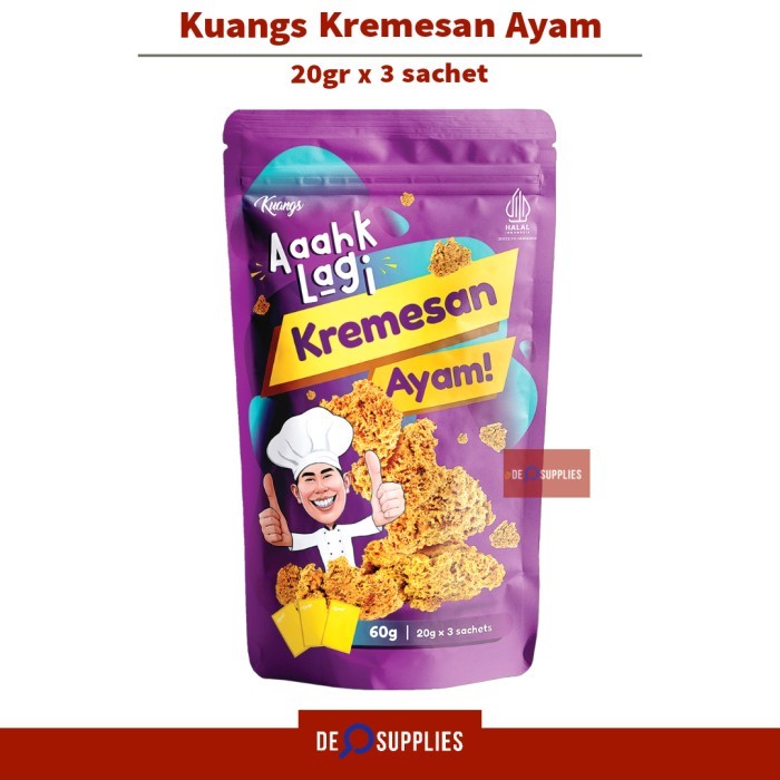

Uang Remean Ayam 60Gr Reme Garing Riu Ayam Goreng Halal