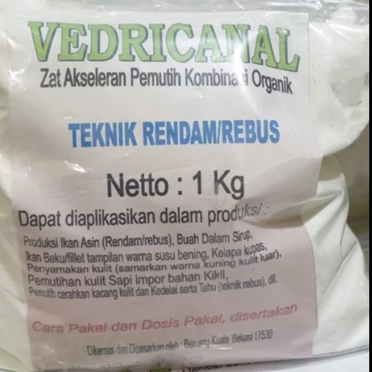 

Vedricanal Pemutih khusus Pembuatan Ikan Asin Teknik Rebus dan Rendam