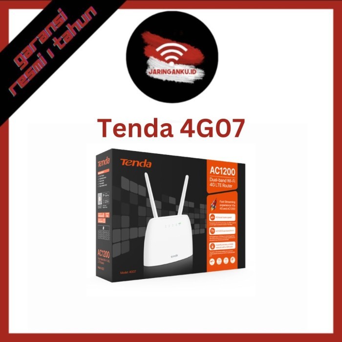 Tenda 4G07 Router AC1200 Modem Wifi 4G LTE Dual Band SimCard 4G-07 4G