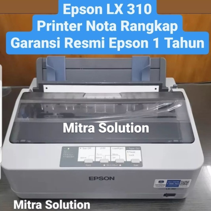 epson printer lx 310 dot matrix printer 9 pin epson LX310 Lx-310 Baru