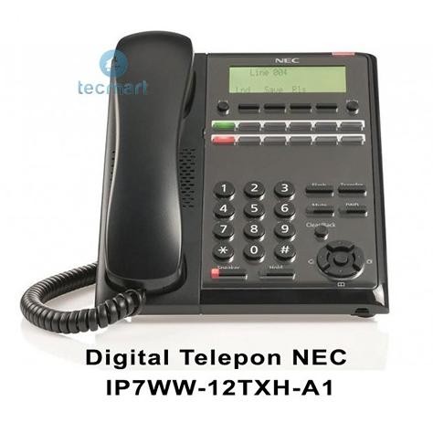 Telepon Digital NEC IP7WW-12TXH-A1 PABX NEC SL2100 / SL1000 - Hitam