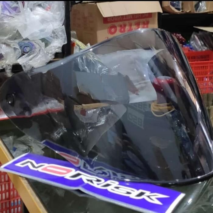 Flat Visor Kyt Kyoto Iridium Blue / Iridium Red / Iridium Silver