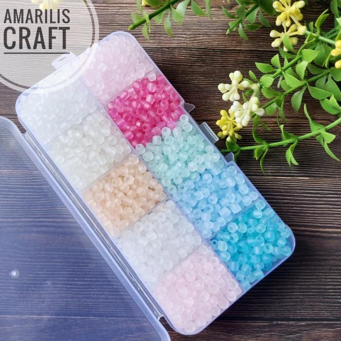 

[1Set] Manik Mote Pasir Moza 10 Warna