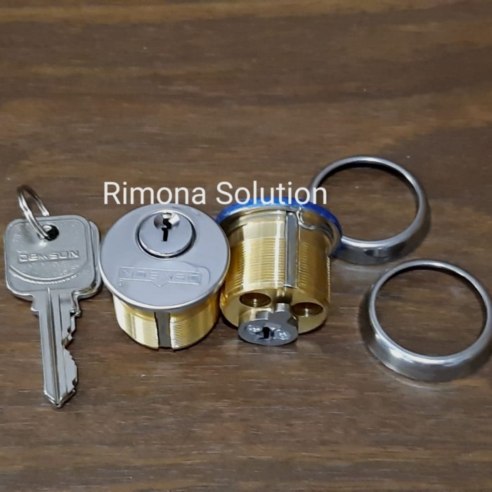 Silinder Kunci bulat Pintu kaca Aluminium Dekson Dekkson Original