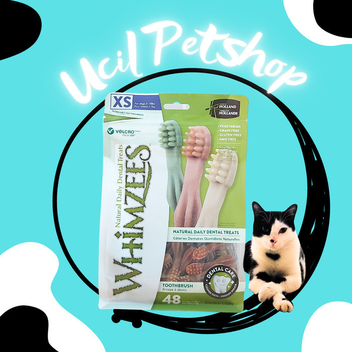 Terlaris Whimzees XXS / XS / S / M Fullpack Gigitan Snack Hamster Anjing SALE