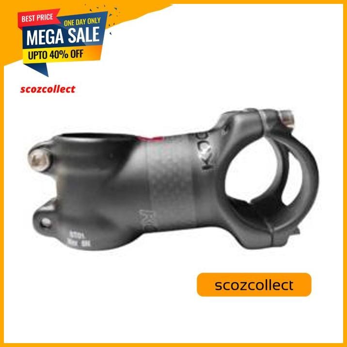 KOCEVLO STEM CARBON ALLOY 6 DERAJAT OS - STEM SEPEDA ROAD BIKE XC MTB - STEM SEPEDA BEST DEAL 