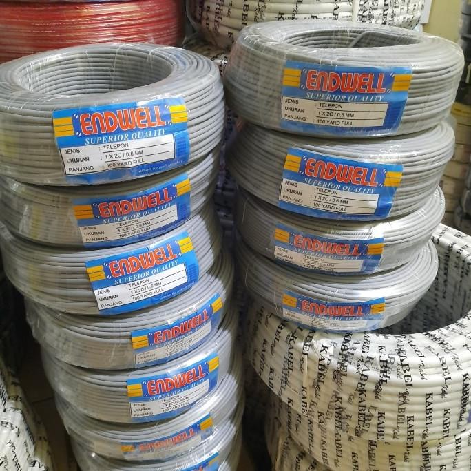 KABEL TELEPON ISI 2 100 METER KABEL KAWAT/TEMBAGA