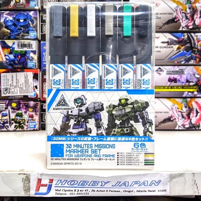 

30MM Marker Set for Weapons and Frame