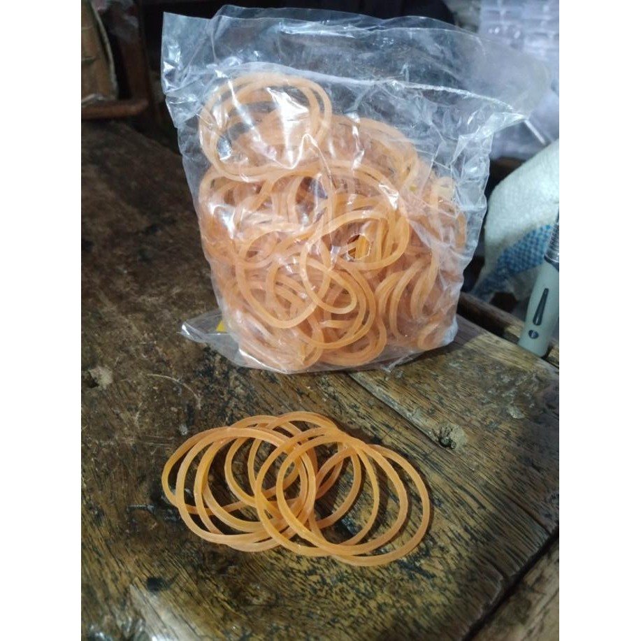 

karet gelang kuning 1 kg-karet gelang 1000gram !!