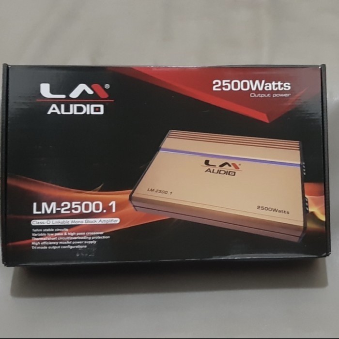 Power amplifier monoblock LM 2500.1