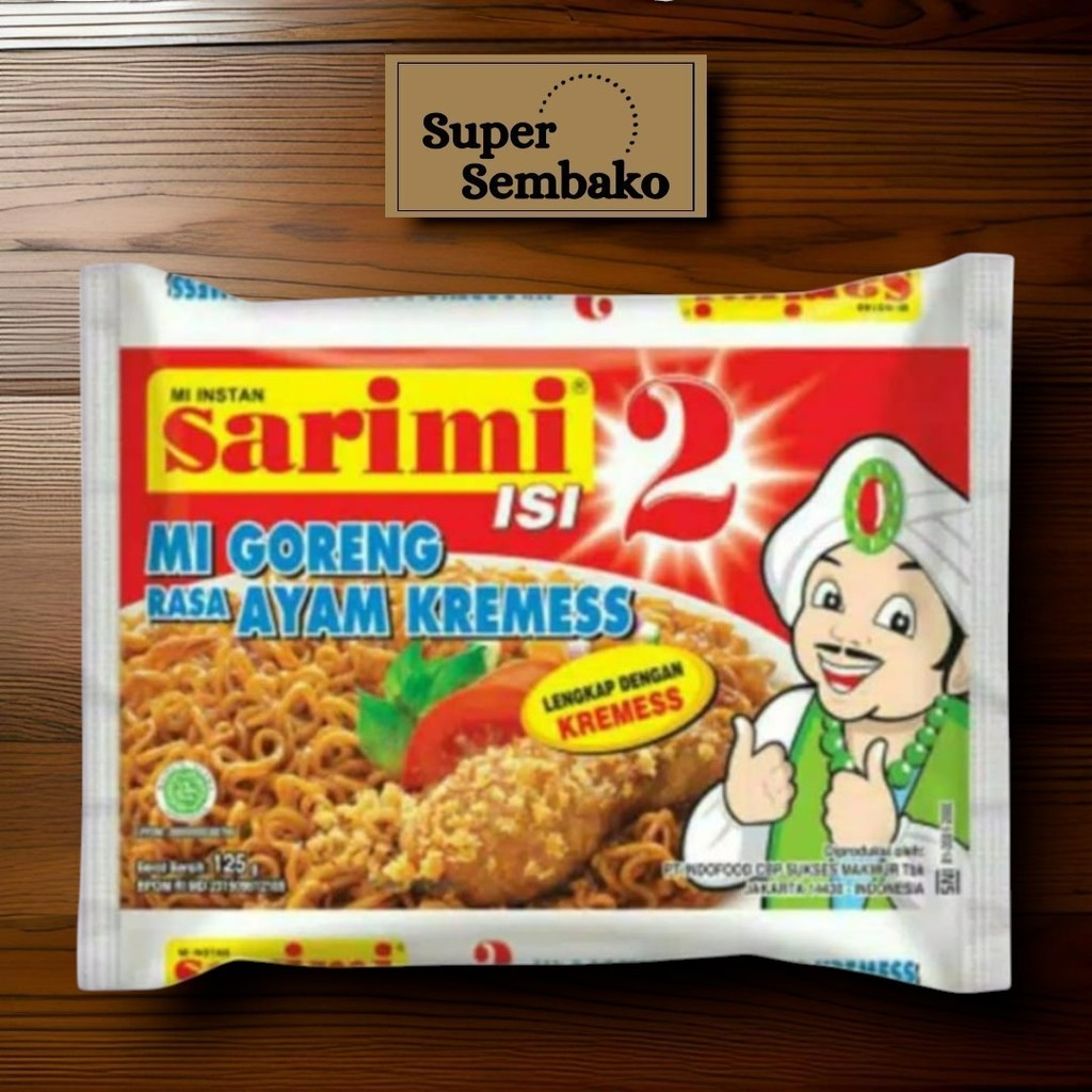 

MIE INSTAN SARIMI ISI 2 MI GORENG INSTAN RASA AYAM KREMES 125g SEMBAKO MURAH