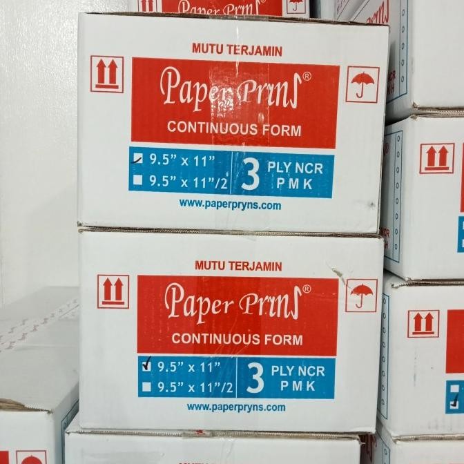 TERLARIS - Kertas CF Continuous Form 3 Ply Utuh