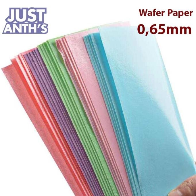 

BIG SALE EDIBLE WAFER PAPER / KERTAS WAFER KERTAS HIAS KUE 5 PCS 0,65 MM !!!!!