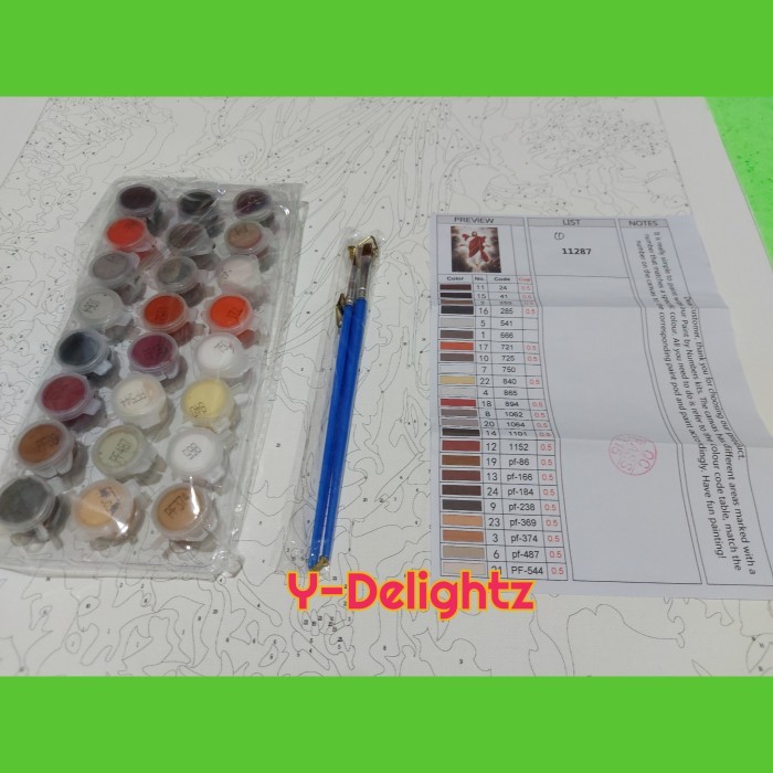 Tebaru DIY PAINTING BY NUMBER - YESUS NAIK KE SURGA Berkualitas
