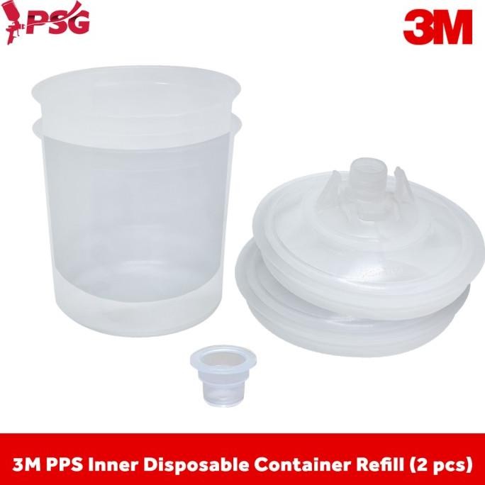 

TERBARU 3M PPS INNER DISPOSABLE CONTAINER REFILL (2 PCS) !!!!!