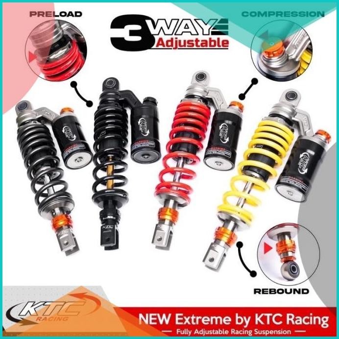 SHOCKBREAKER KTC RACING EXTREME KLIK REBOUND SHOCK BELAKANG VARIO MIO