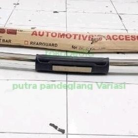Tanduk bemper belakang stenlis mobil sigra calya