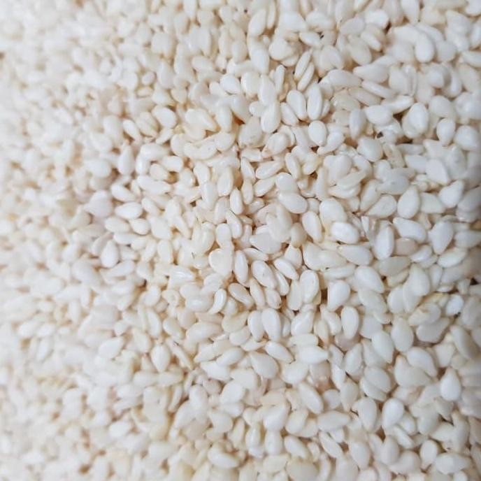 

Kk - BIJI WIJEN PUTIH / WHITE SESAME SEEDS MENTAH 1 KG /