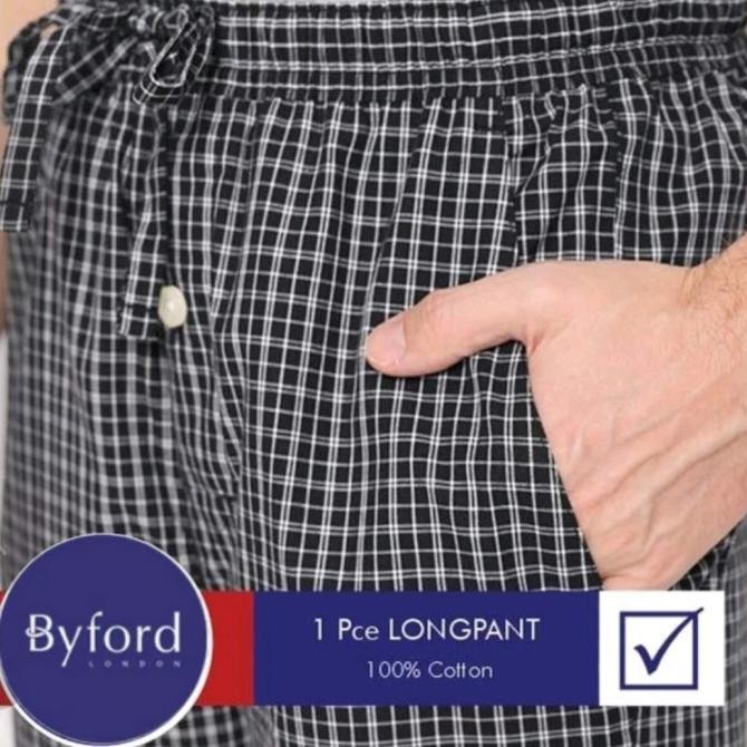 PYJAMAS LONG PANT celana tidur pria panjang piama kolor kotak dalaman GBM