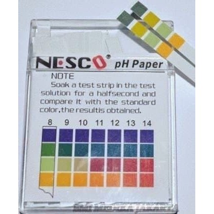 Sale Kertas Ph Nesco - Ph Paper - Lakmus Kertas Untuk Mengetahui Kadar Air