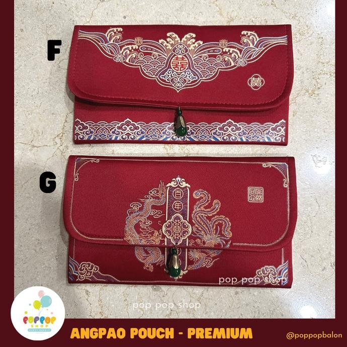 

TERBARU ANGPAO POUCH BAG PANJANG IMLEK - TEMPAT ANGPAO CNY MERAH - DOMPET !!!!!