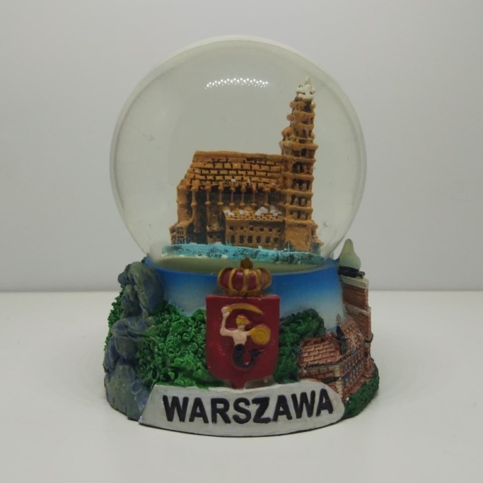 Snow globe Warszawa dari negara Polandia