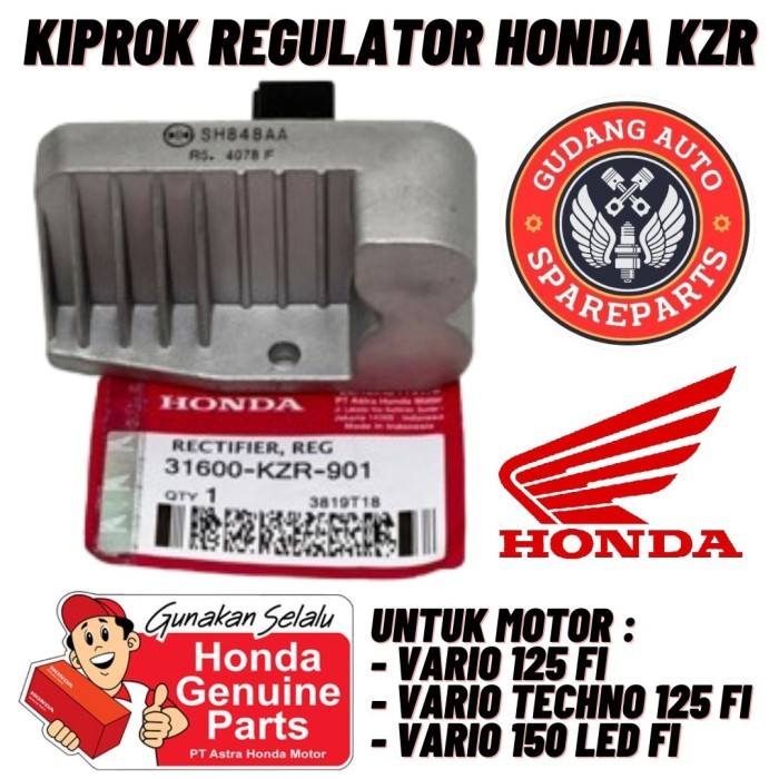 Original AHM Kiprok Regulator Honda Vario Techno FI 125 150 LED KZR KWN